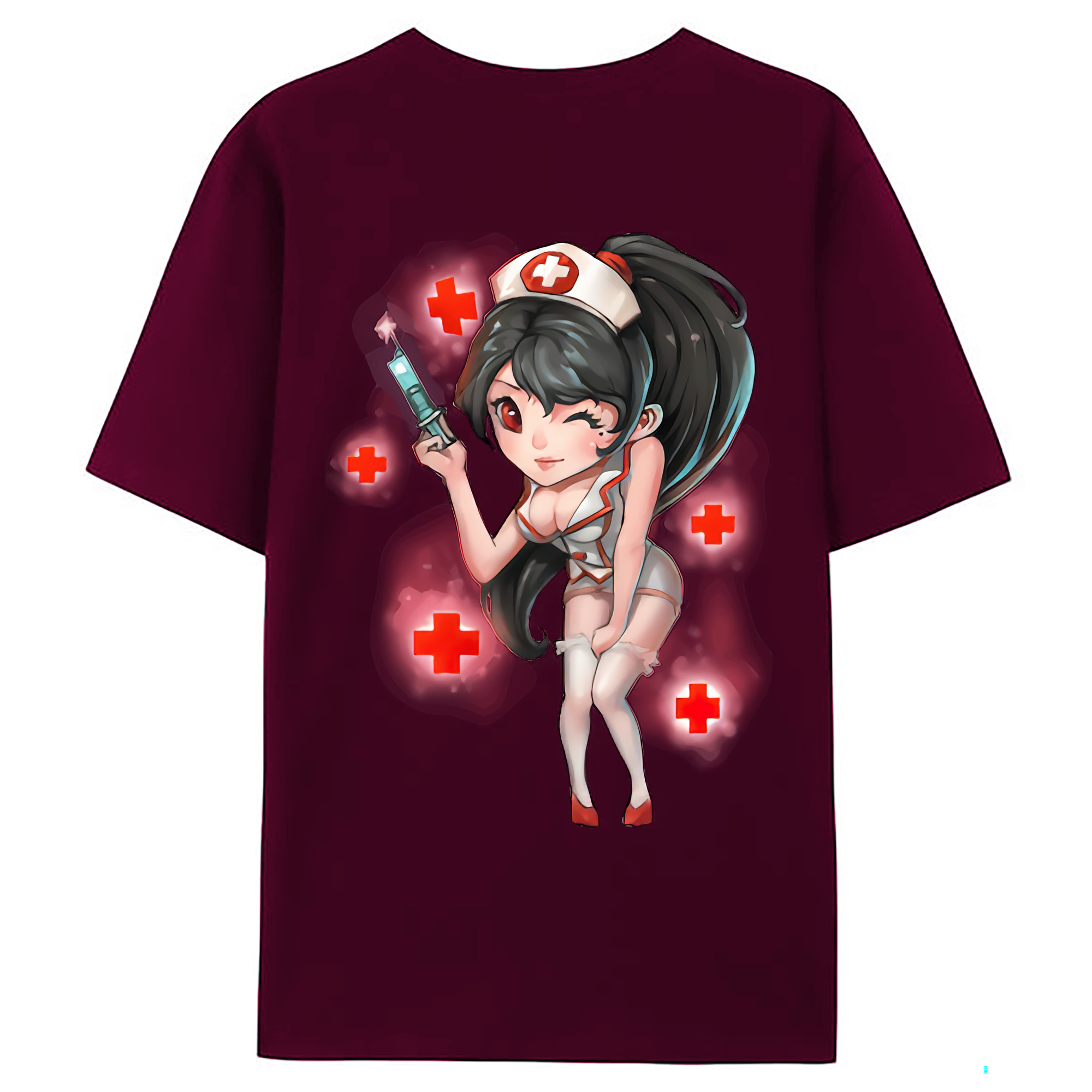 （画像用） リーグ・オブ・レジェンド League of Legends LOL レディース半袖Tシャツ(バックプリント)